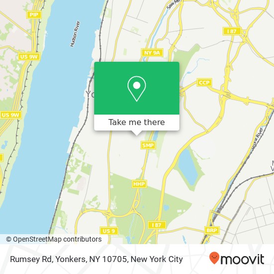 Rumsey Rd, Yonkers, NY 10705 map