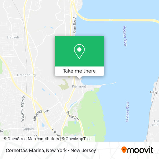 Cornetta's Marina map