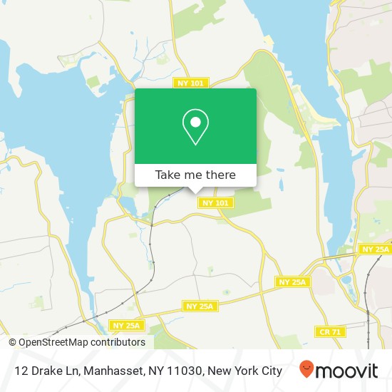 12 Drake Ln, Manhasset, NY 11030 map