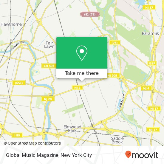 Mapa de Global Music Magazine