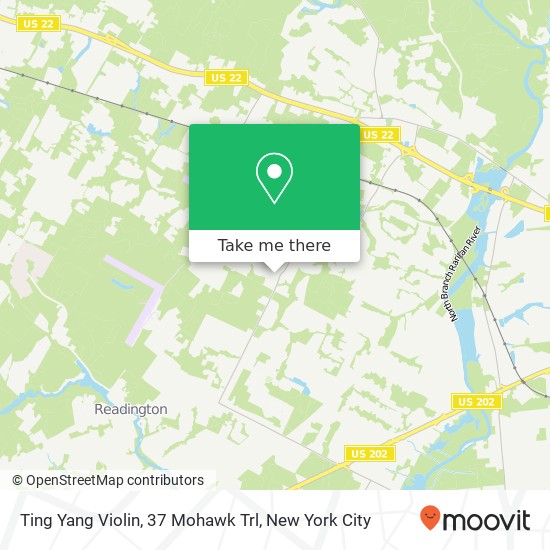 Ting Yang Violin, 37 Mohawk Trl map