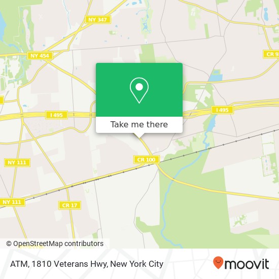 ATM, 1810 Veterans Hwy map