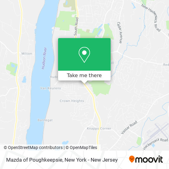 Mapa de Mazda of Poughkeepsie