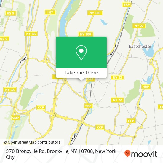 370 Bronxville Rd, Bronxville, NY 10708 map