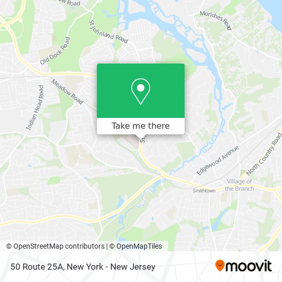 Mapa de 50 Route 25A