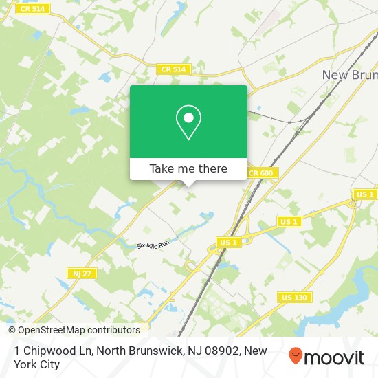 1 Chipwood Ln, North Brunswick, NJ 08902 map