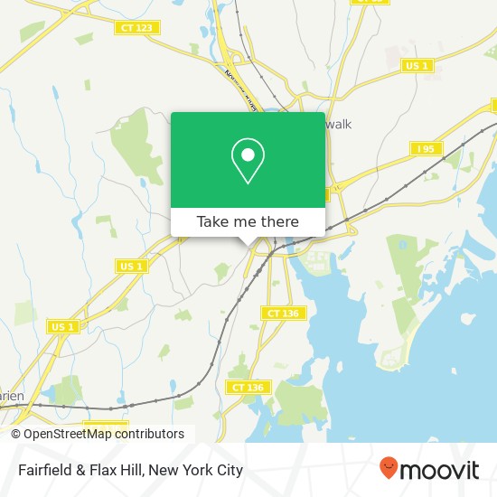 Mapa de Fairfield & Flax Hill