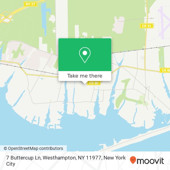 7 Buttercup Ln, Westhampton, NY 11977 map