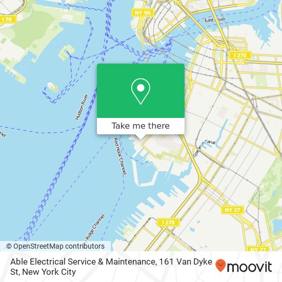 Able Electrical Service & Maintenance, 161 Van Dyke St map