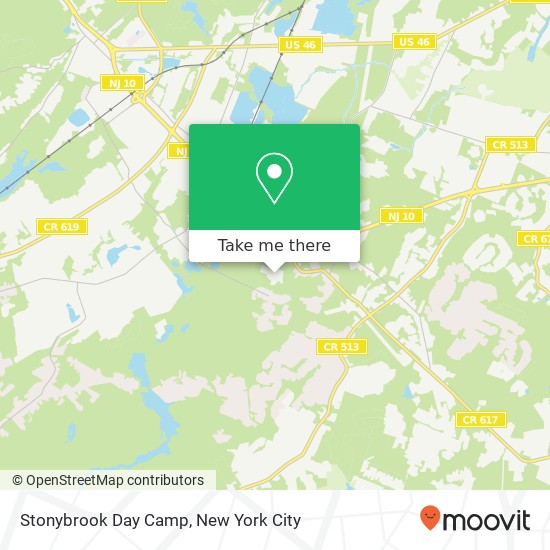 Stonybrook Day Camp map