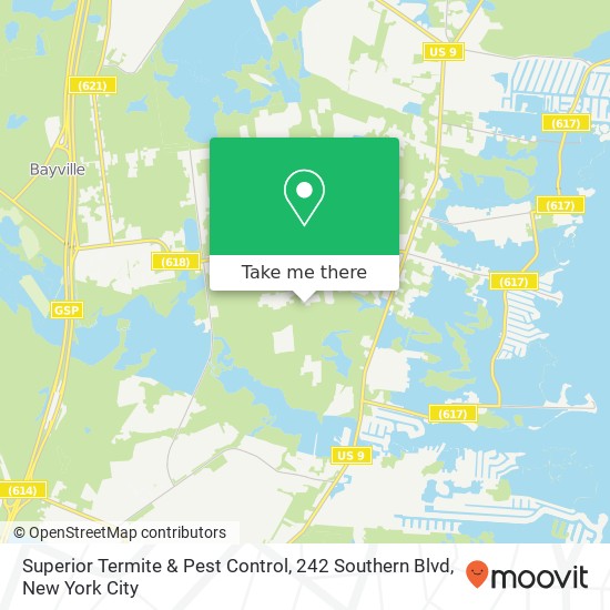 Superior Termite & Pest Control, 242 Southern Blvd map