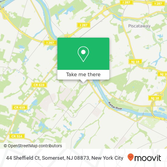44 Sheffield Ct, Somerset, NJ 08873 map