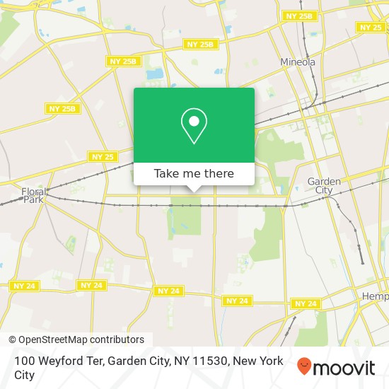 100 Weyford Ter, Garden City, NY 11530 map