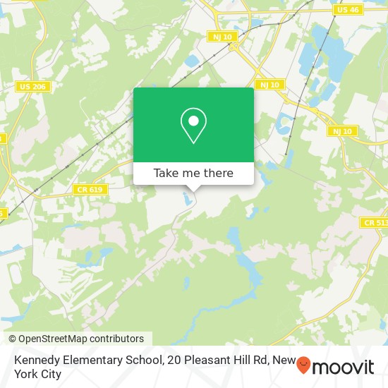 Mapa de Kennedy Elementary School, 20 Pleasant Hill Rd