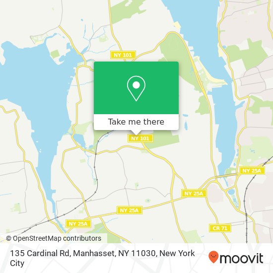 135 Cardinal Rd, Manhasset, NY 11030 map