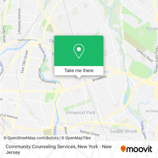 Mapa de Community Counseling Services