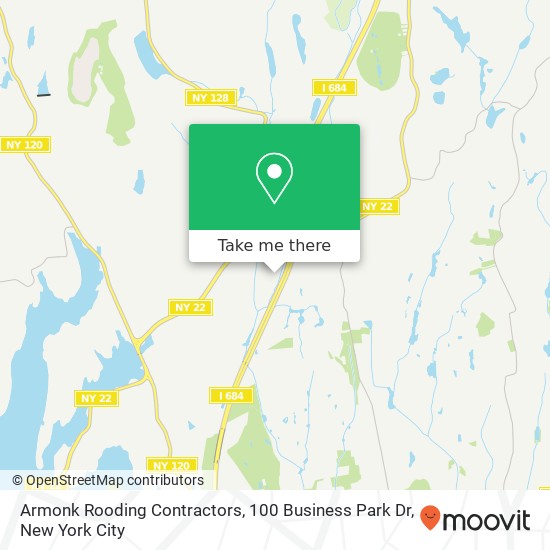 Mapa de Armonk Rooding Contractors, 100 Business Park Dr