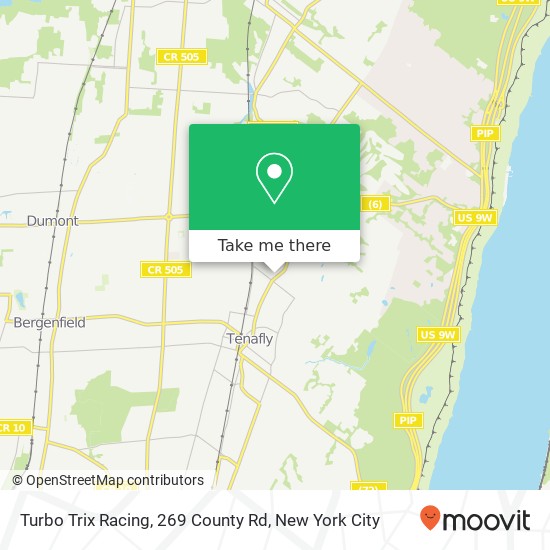 Turbo Trix Racing, 269 County Rd map