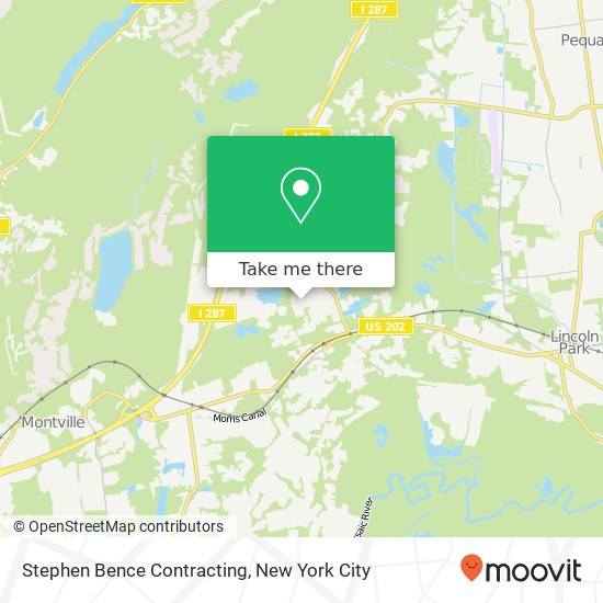 Stephen Bence Contracting map