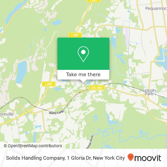 Solids Handling Company, 1 Gloria Dr map
