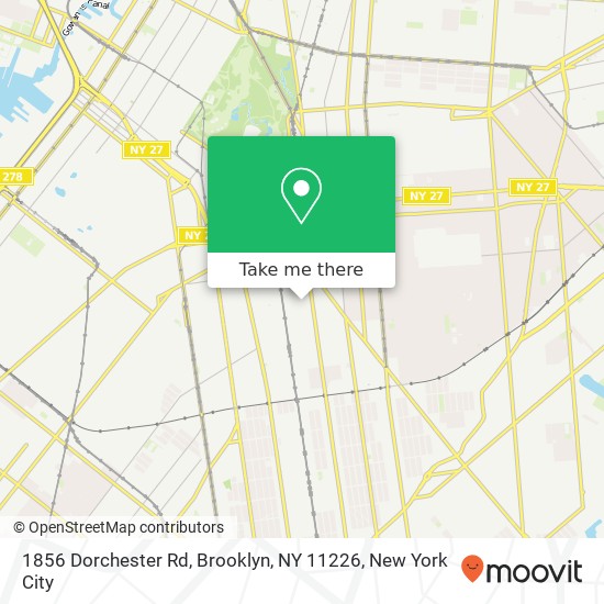 1856 Dorchester Rd, Brooklyn, NY 11226 map