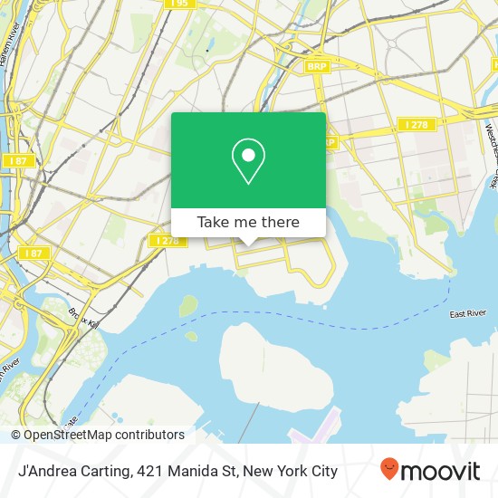 J'Andrea Carting, 421 Manida St map