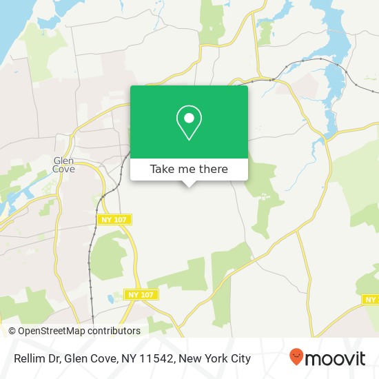 Rellim Dr, Glen Cove, NY 11542 map