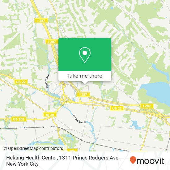 Hekang Health Center, 1311 Prince Rodgers Ave map