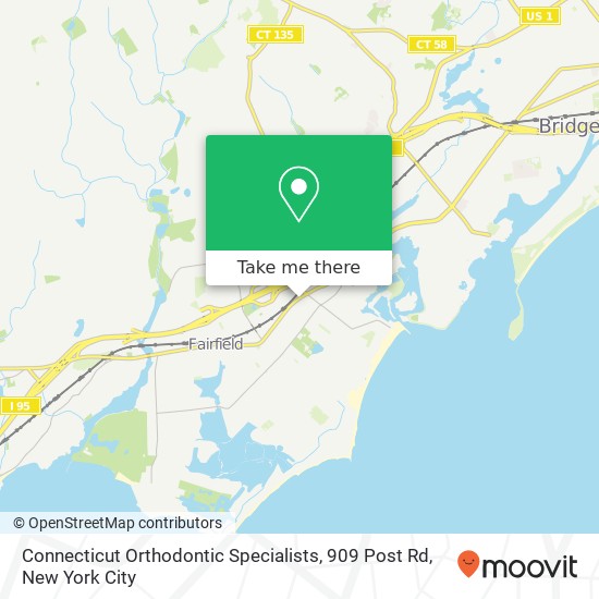 Connecticut Orthodontic Specialists, 909 Post Rd map