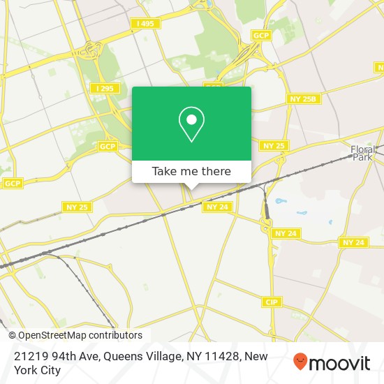 Mapa de 21219 94th Ave, Queens Village, NY 11428