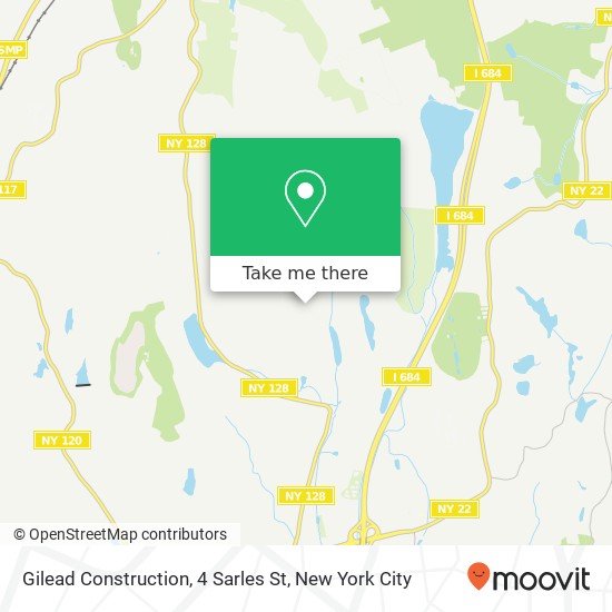 Mapa de Gilead Construction, 4 Sarles St