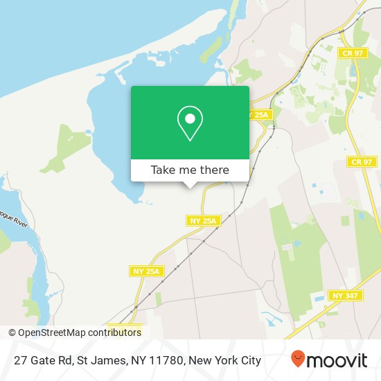 27 Gate Rd, St James, NY 11780 map