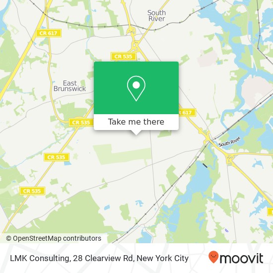 LMK Consulting, 28 Clearview Rd map