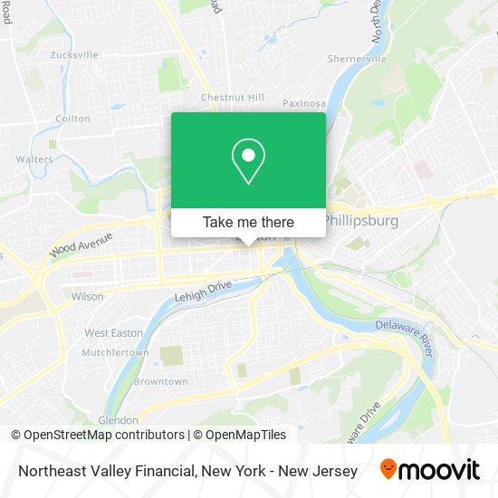 Northeast Valley Financial map