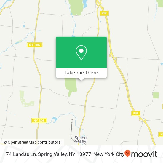 74 Landau Ln, Spring Valley, NY 10977 map