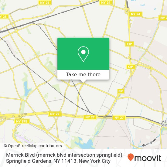 Merrick Blvd (merrick blvd intersection springfield), Springfield Gardens, NY 11413 map