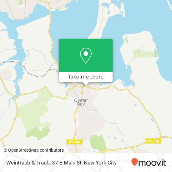 Mapa de Weintraub & Traub, 37 E Main St