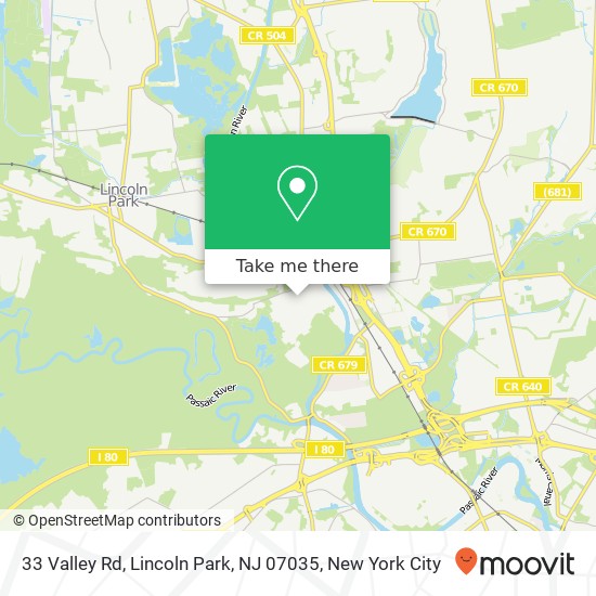 33 Valley Rd, Lincoln Park, NJ 07035 map
