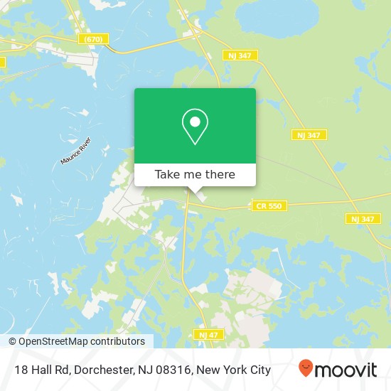 18 Hall Rd, Dorchester, NJ 08316 map
