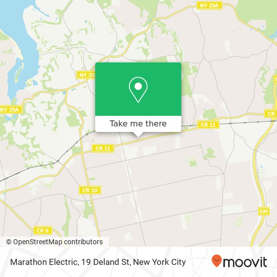 Mapa de Marathon Electric, 19 Deland St