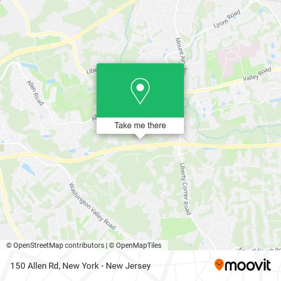 150 Allen Rd, Basking Ridge, NJ 07920 map