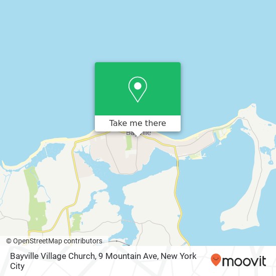 Mapa de Bayville Village Church, 9 Mountain Ave