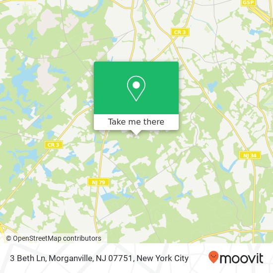 3 Beth Ln, Morganville, NJ 07751 map