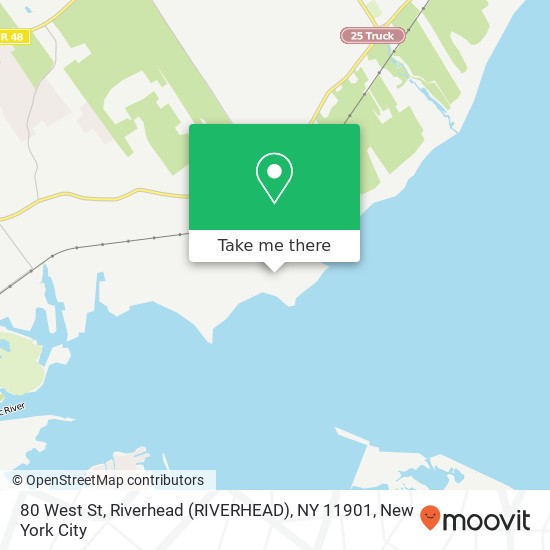 80 West St, Riverhead (RIVERHEAD), NY 11901 map