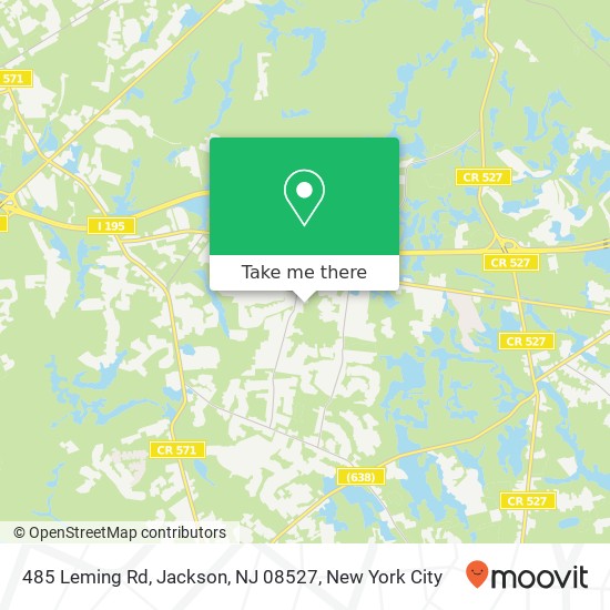 485 Leming Rd, Jackson, NJ 08527 map