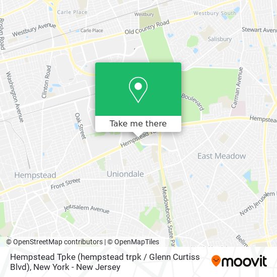 Hempstead Tpke (hempstead trpk / Glenn Curtiss Blvd) map