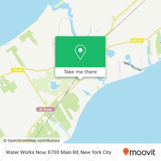 Mapa de Water Works Now, 8700 Main Rd
