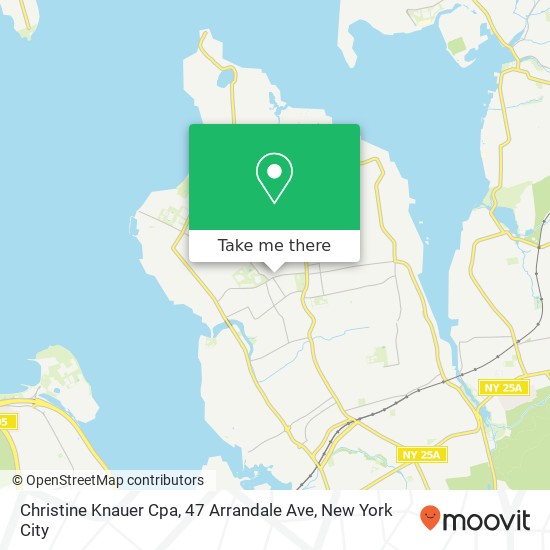 Christine Knauer Cpa, 47 Arrandale Ave map