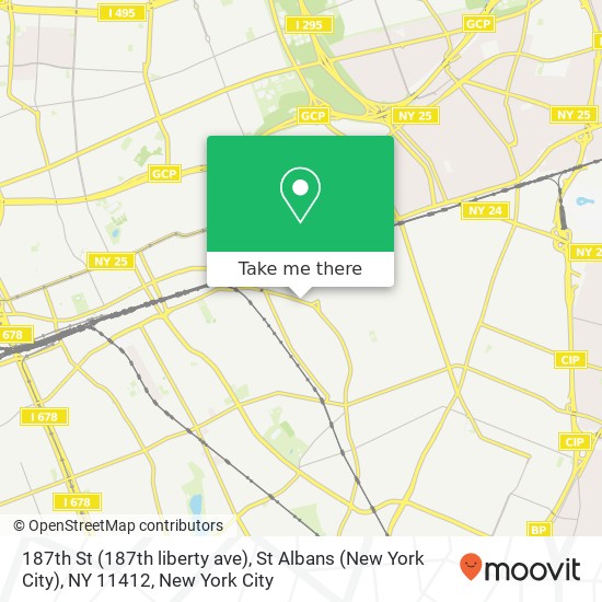 187th St (187th liberty ave), St Albans (New York City), NY 11412 map