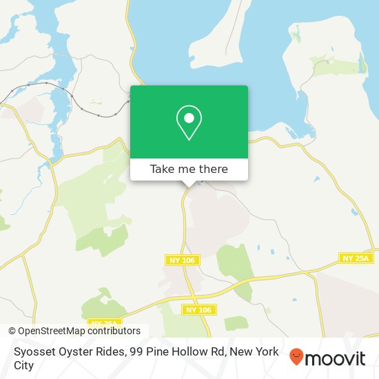 Mapa de Syosset Oyster Rides, 99 Pine Hollow Rd